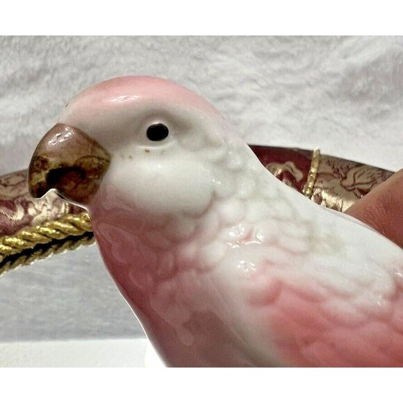 Gerold Porcelain Parakeet Antique Bavarian Germany 3.5 Inches - Picture 7 of 12